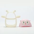 Smily Mia, gryzak, renifer, light pink