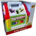 Smily Play, grający domek z sorterem, zabawka interaktywna
