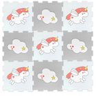 Smily Play, mata piankowa, różowo-szara jednorożce, 9 elementów