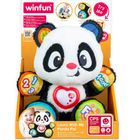 Smily Play, Panda, Ucz się ze mną, maskotka, interaktywna zabawka