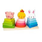 Smily Play, Zwierzęta, drewniane piramidki