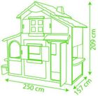 Smoby, Domek ogrodowy, Duplex