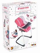 Smoby, Maxi Cosi, krzesełko do karmienia dla lalek, 3w1