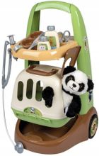 Smoby, wózek weterynarza z maskotką i akcesoriami, panda