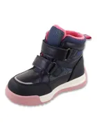 Śniegowce dziewczęce, ocieplane, granatowe, Befado