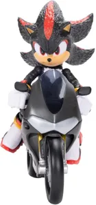 Sonic the Hedgehog 3, zestaw: figurka Shadow + czarny Motocykl