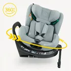 Sorino, Aurora, fotelik samochodowy z bazą, 360°, mint, 40-150 cm