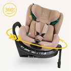 Sorino, Aurora, fotelik samochodowy z bazą, 360°, mocha, 40-150 cm