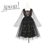 Souza! Czarownica Agatha, strój dla dzieci z sukienką z lampkami LED, 5-7 lat