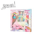 Souza! Jednorożec, kosmetyki do makijażu dla dzieci, zestaw z maską do spania