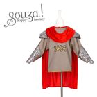 Souza! Król Arthur, kostium miękka zbroja z peleryną, 8-10 lat