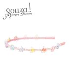Souza! Solen, opaska do włosów z perłowymi i kolorowymi motylkami