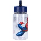Spider-Man, Drink Up, bidon ze słomką, niebieski, 450 ml