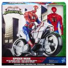 Spider-Man, figurka 30 cm z pojazdem