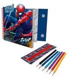 Spiderman. Zestaw kreatywny. 6 kredek