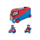 Spidey i super-kumple, transporter z pojazdami