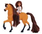 Spirit-Riding Free, Lucky i Spirit, lalka i figurka konia, zestaw, 2 szt.