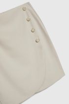 Spódnica damska, beżowa, Moodo