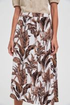 Spódnica damska, brązowa, Moodo