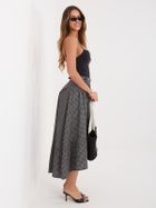 Spódnica damska, czarna, Italy Moda