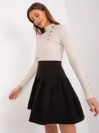 Spódnica damska, czarna, Lakerta