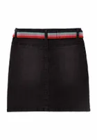 Spódnica jeansowa dziewczęca, czarna, Tom Tailor