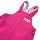 Spódnica ogrodniczka dziewczęca, różowa, Eevi