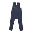 Spodnie chłopięce na szelkach, granatowe, Nicol