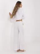 Spodnie damskie, białe, Italy Moda