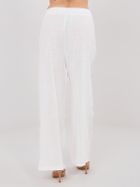 Spodnie damskie, ecru, Italy Moda