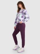 Spodnie dresowe damskie, bordowe, 4F