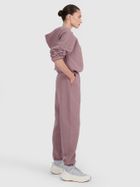 Spodnie dresowe damskie, brązowe, 4F