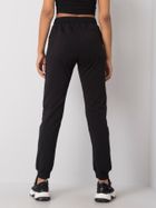 Spodnie dresowe damskie, czarne, Relevance