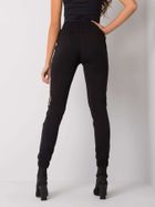 Spodnie dresowe damskie, czarne, Relevance