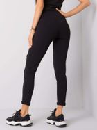 Spodnie dresowe damskie, czarne, Relevance