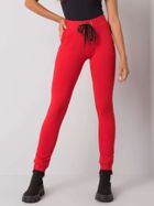 Spodnie dresowe damskie, czerwone, Relevance