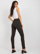 Spodnie dresowe damskie, khaki, Relevance