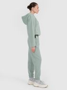 Spodnie dresowe damskie, miętowe, 4F