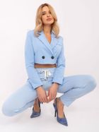 Spodnie dresowe damskie, niebieskie, Italy Moda