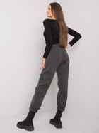 Spodnie dresowe damskie, szare, Relevance