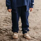 Spodnie dresowe dziecięce, granatowe, Eevi