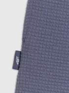 Spodnie dresowe dziewczęce, jogger, niebieskie, 4F