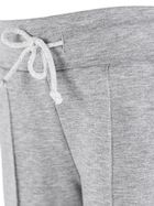 Spodnie dresowe dziewczęce, szare, brązowe, Tup Tup