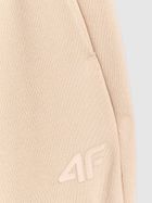 Spodnie dresowe męskie, beżowy, 4F