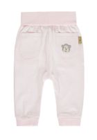 Spodnie dziewczęce, bawełna organiczna, różowe, Bellybutton