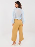 Spodnie jeansowe damskie, beżowe, Italy Moda