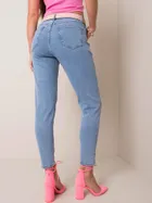 Spodnie jeansowe damskie, niebieskie, Denim Innovative Desing