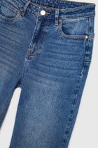 Spodnie jeansowe damskie, niebieskie, Moodo