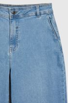 Spodnie jeansowe damskie, niebieskie, Moodo