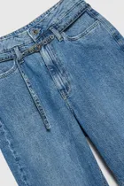 Spodnie jeansowe damskie, niebieskie, Moodo